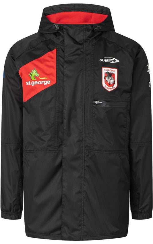 St George Dragons 2023 NRL Mens Wet Weather Jacket