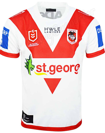 St George Dragons 2024 NRL Mens Home Jersey
