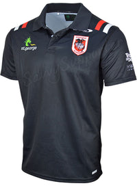 St George Dragons 2024 NRL Mens Media Polo Shirt