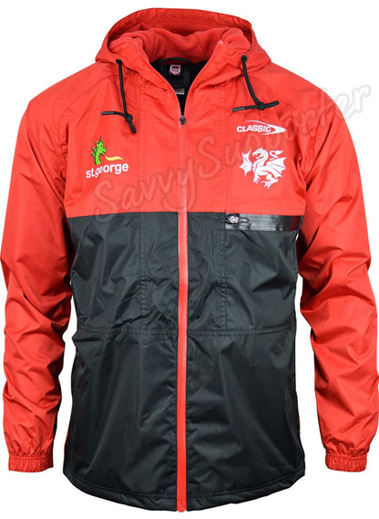 St George Dragons 2024 NRL Mens Wet Weather Jacket