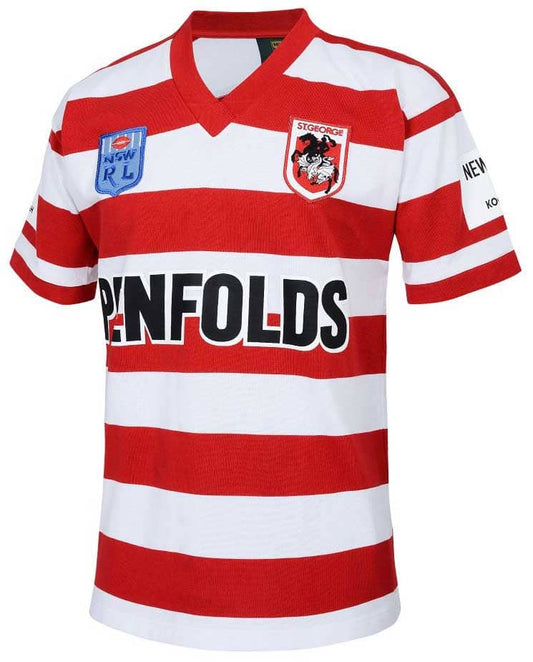 St George Dragons 1992 NRL Mens Retro Jersey
