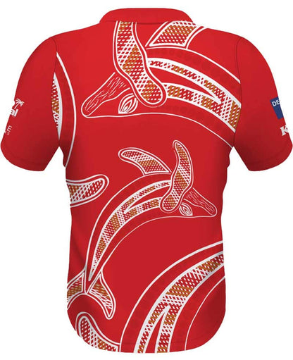 St George Dragons 2023 NRL Mens Indigenous Polo Shirt