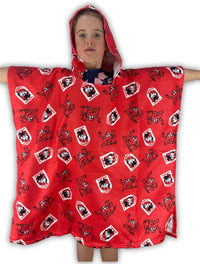 St George Dragons NRL Kids Hooded Beach Towel
