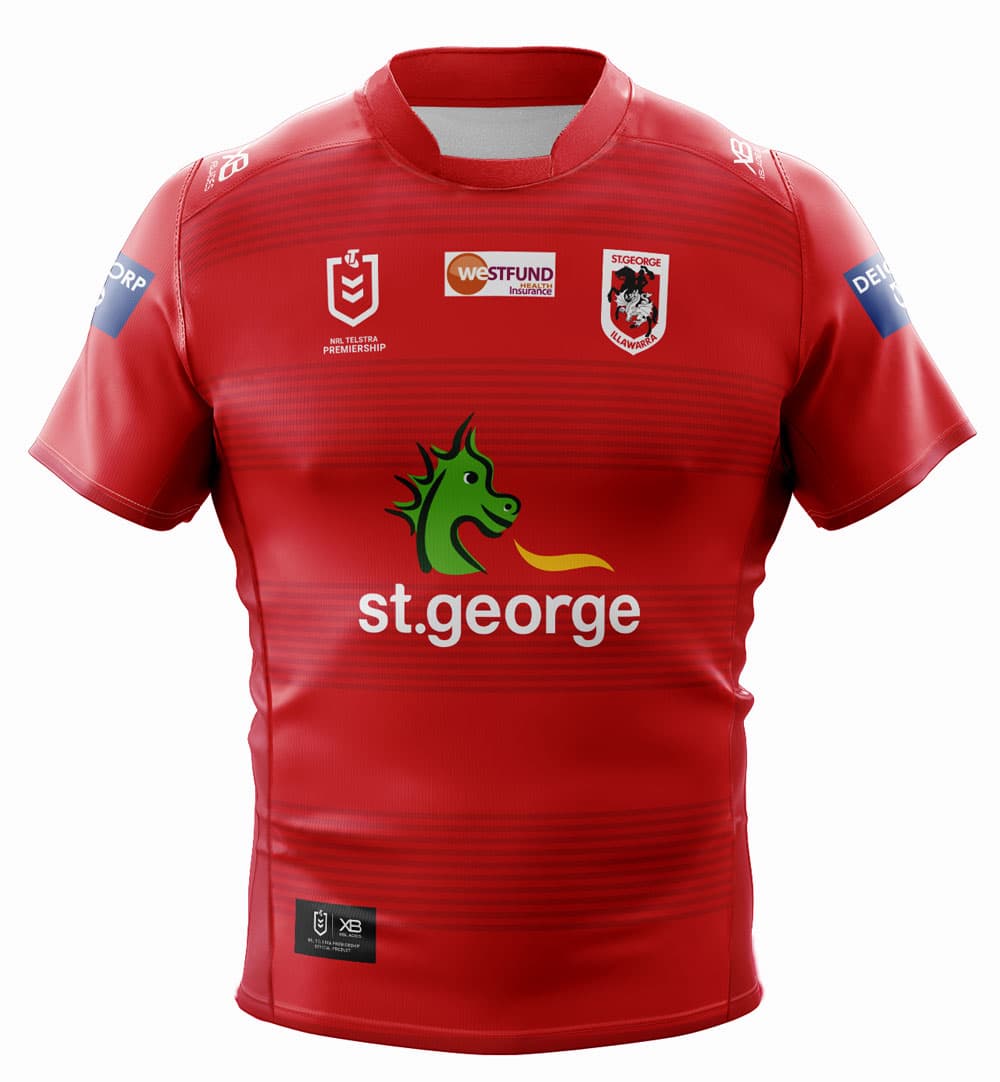 St George Dragons 2020 NRL Away Jersey