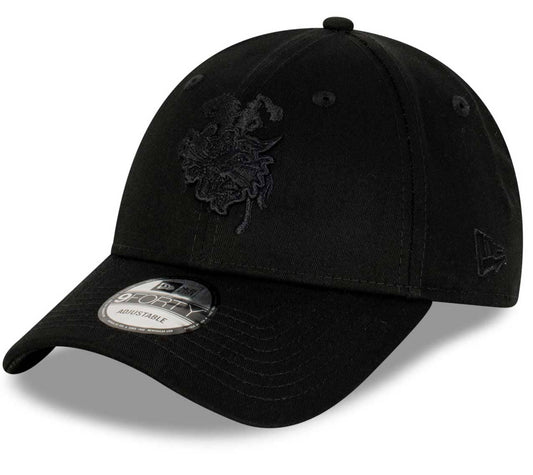 St George Dragons NRL Black on Black 9Forty Snapback Cap
