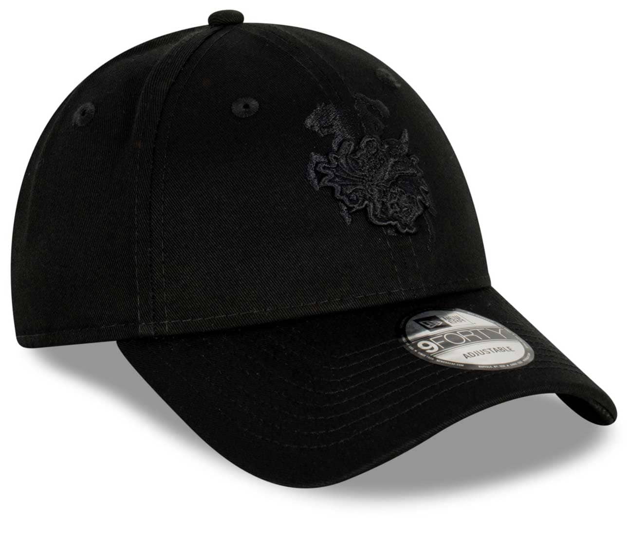 St George Dragons NRL Black on Black 9Forty Snapback Cap