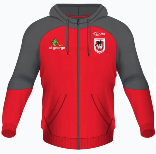 St George Dragons NRL Ladies Full Zip Hoodie