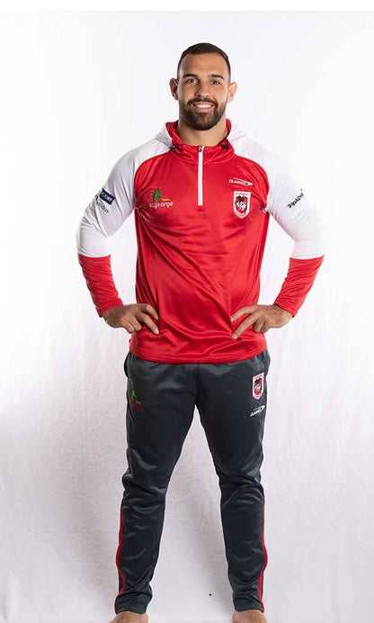 St George Dragons NRL Mens Grey Track Pants