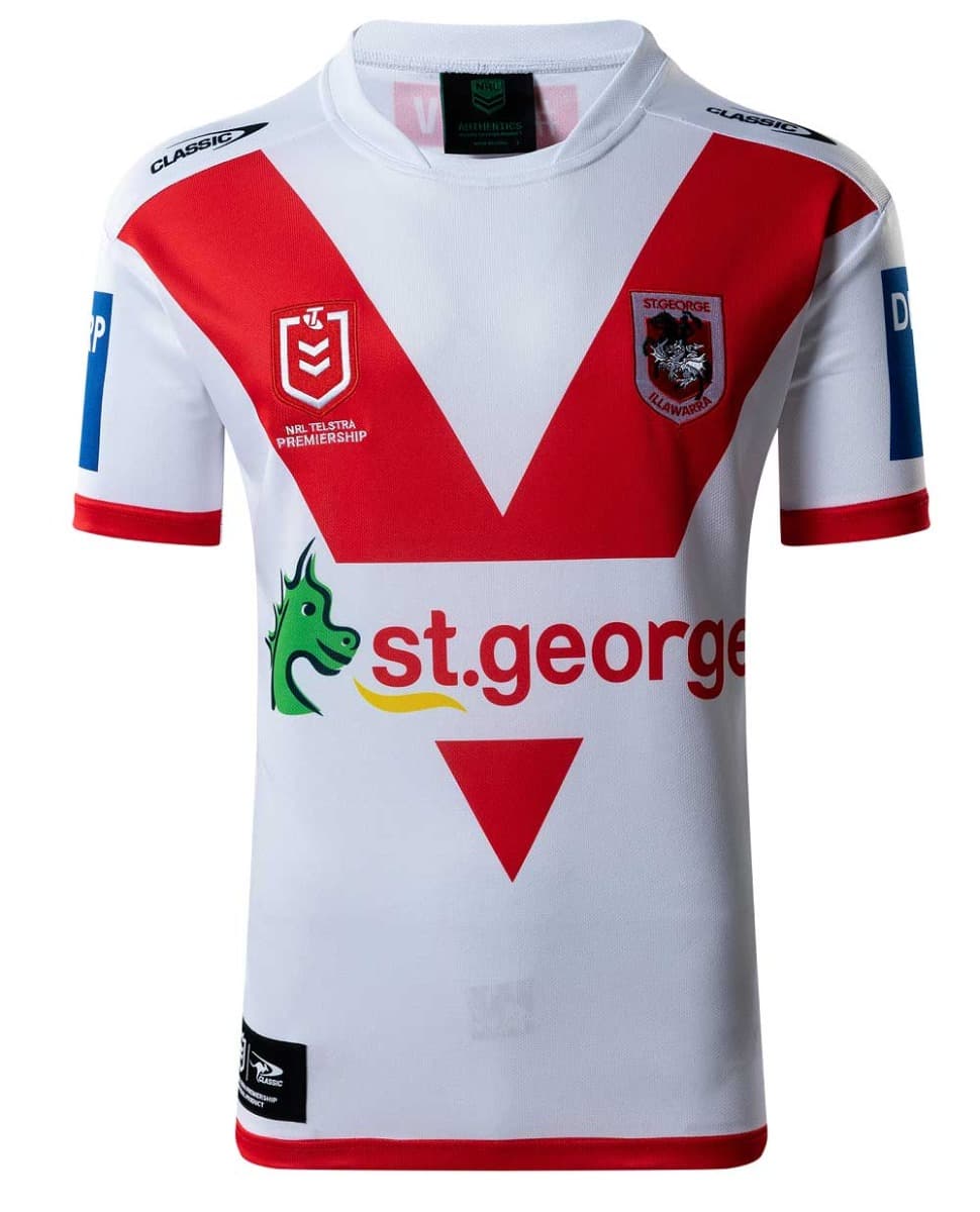 St George Dragons NRL Mens Home Jersey