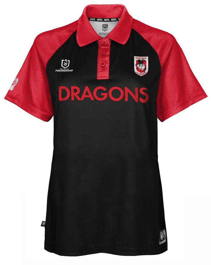 St George Dragons NRL Ladies Performance Polo Shirt