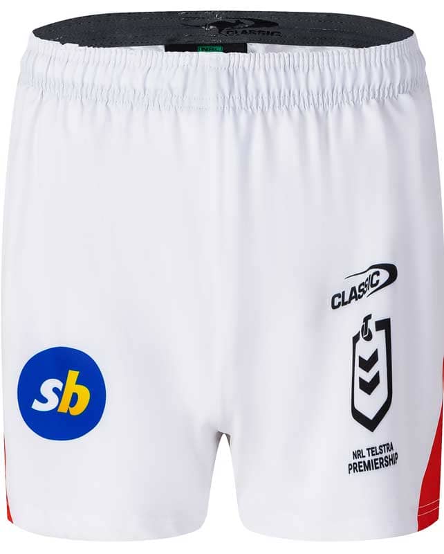 St George Dragons Classic NRL Mens Home Shorts