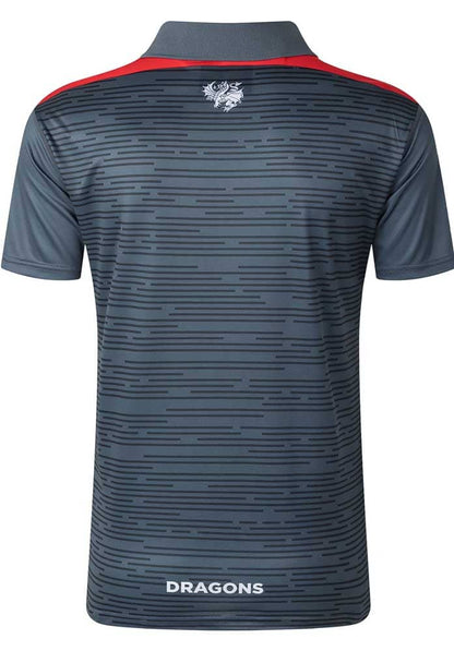 St George Dragons Classic NRL Mens Media Polo Shirt