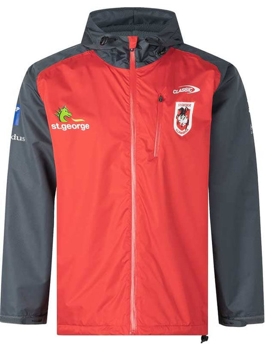 St George Dragons Classic NRL Mens Wet Weather Jacket