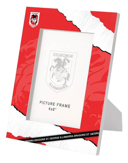 St George Dragons NRL 4 x 6" Photo Frame
