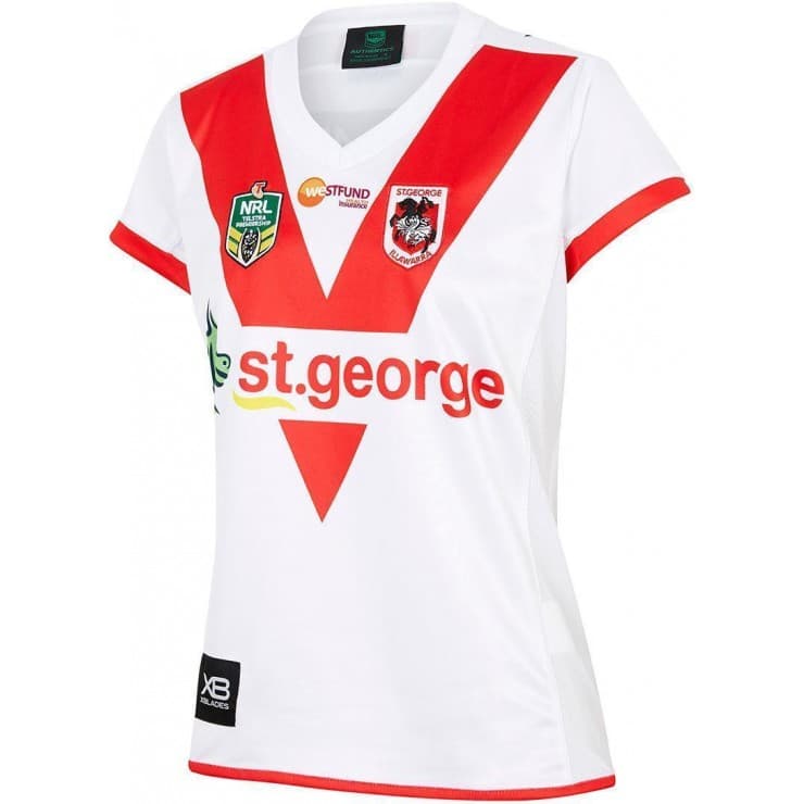 St George Dragons Ladies NRL Home Jersey
