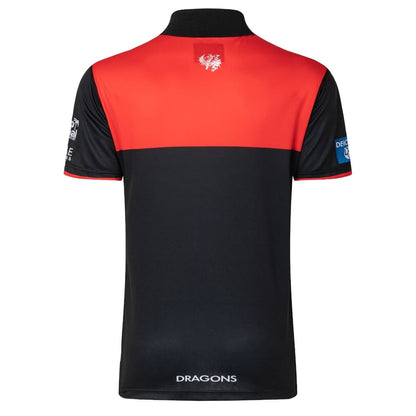 St George Dragons 2023 NRL Mens Players Polo Shirt