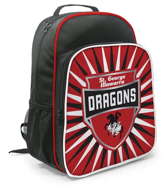 St George Dragons NRL Kids Shield Backpack