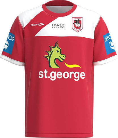 St George Dragons 2023 NRL Mens Red Training Shirt
