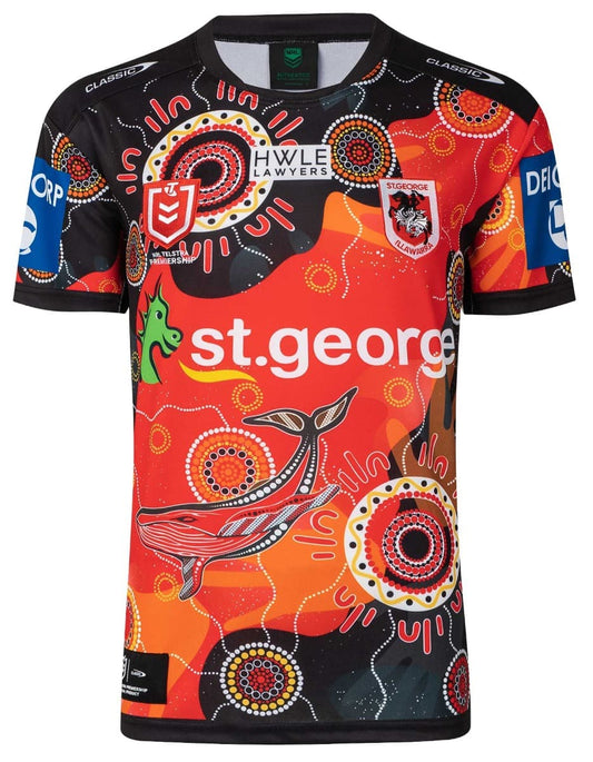 St George Dragons Dragons Classic NRL Mens Indigenous Jersey