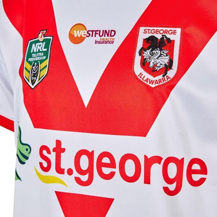 St George Dragons NRL Home Jersey