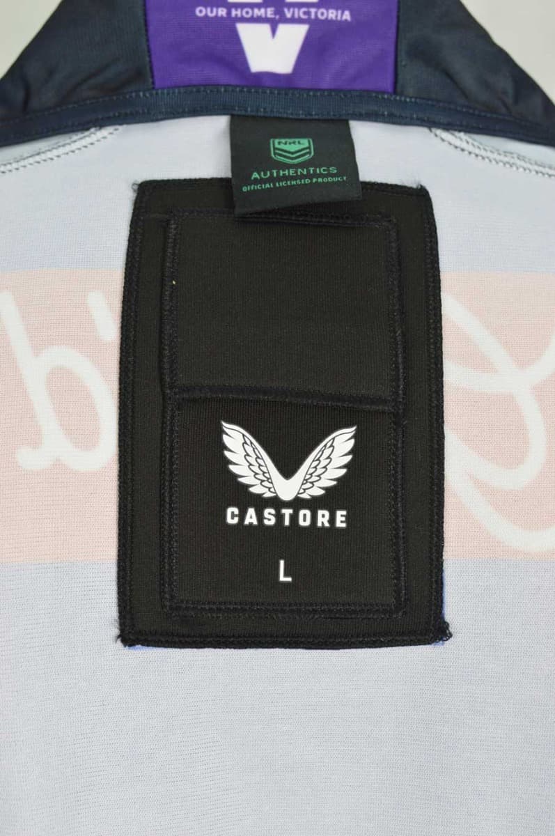 Melbourne Storm NRL Player Issue Home Jersey with GPS Pocket