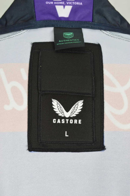 Melbourne Storm NRL Player Issue Home Jersey with GPS Pocket