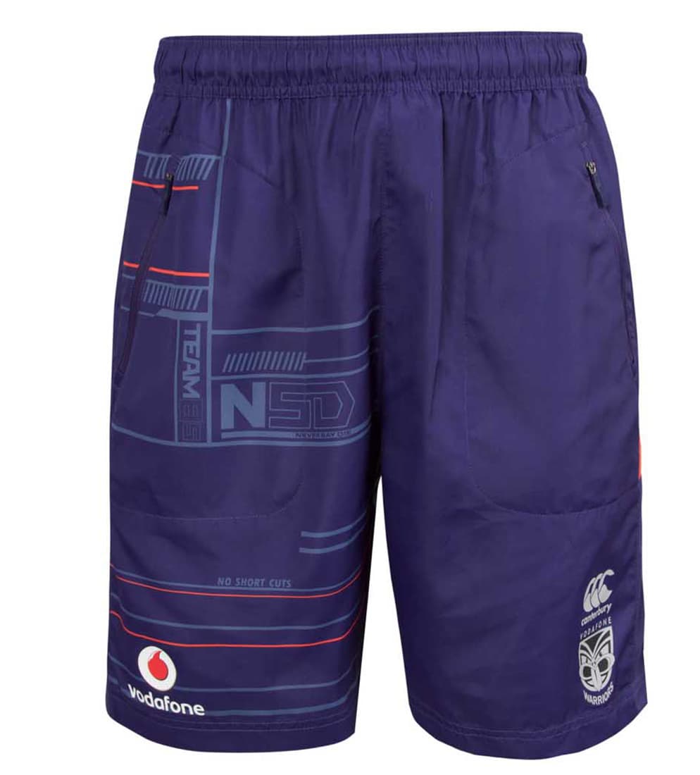 New Zealand Warriors NRL Training Gym Shorts