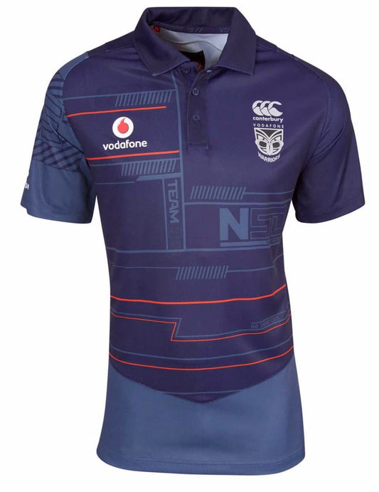 New Zealand Warriors NRL Evo Training Polo Shirt