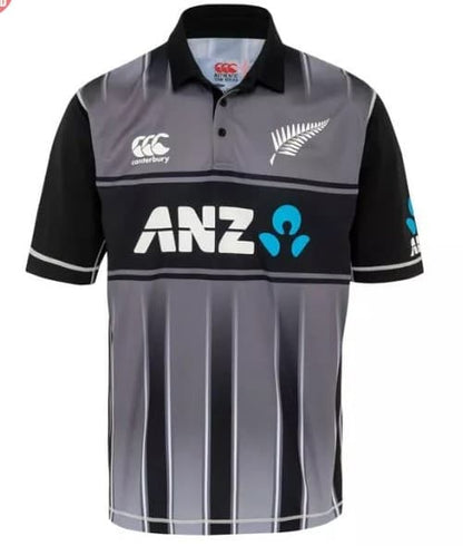 New Zealand Blackcaps Mens Cricket T20 Shirt