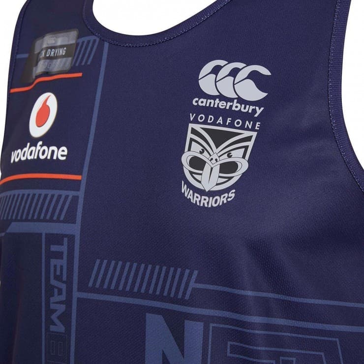 New Zealand Warriors NRL Training Singlet