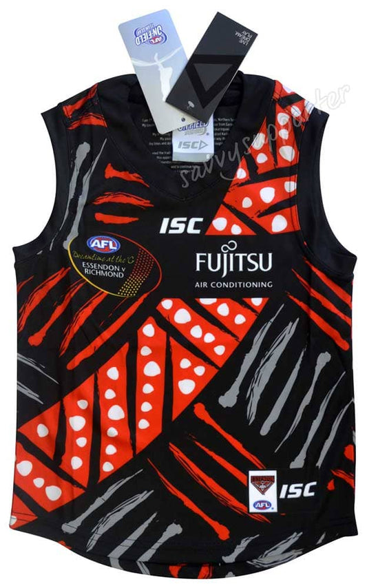 Essendon Bombers AFL Kids Indigenous Guernsey