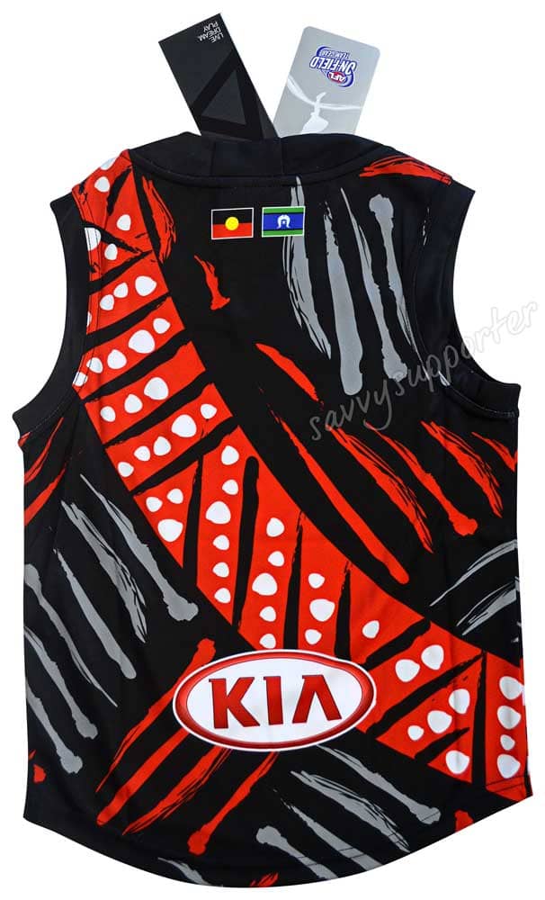 Essendon Bombers AFL Kids Indigenous Guernsey