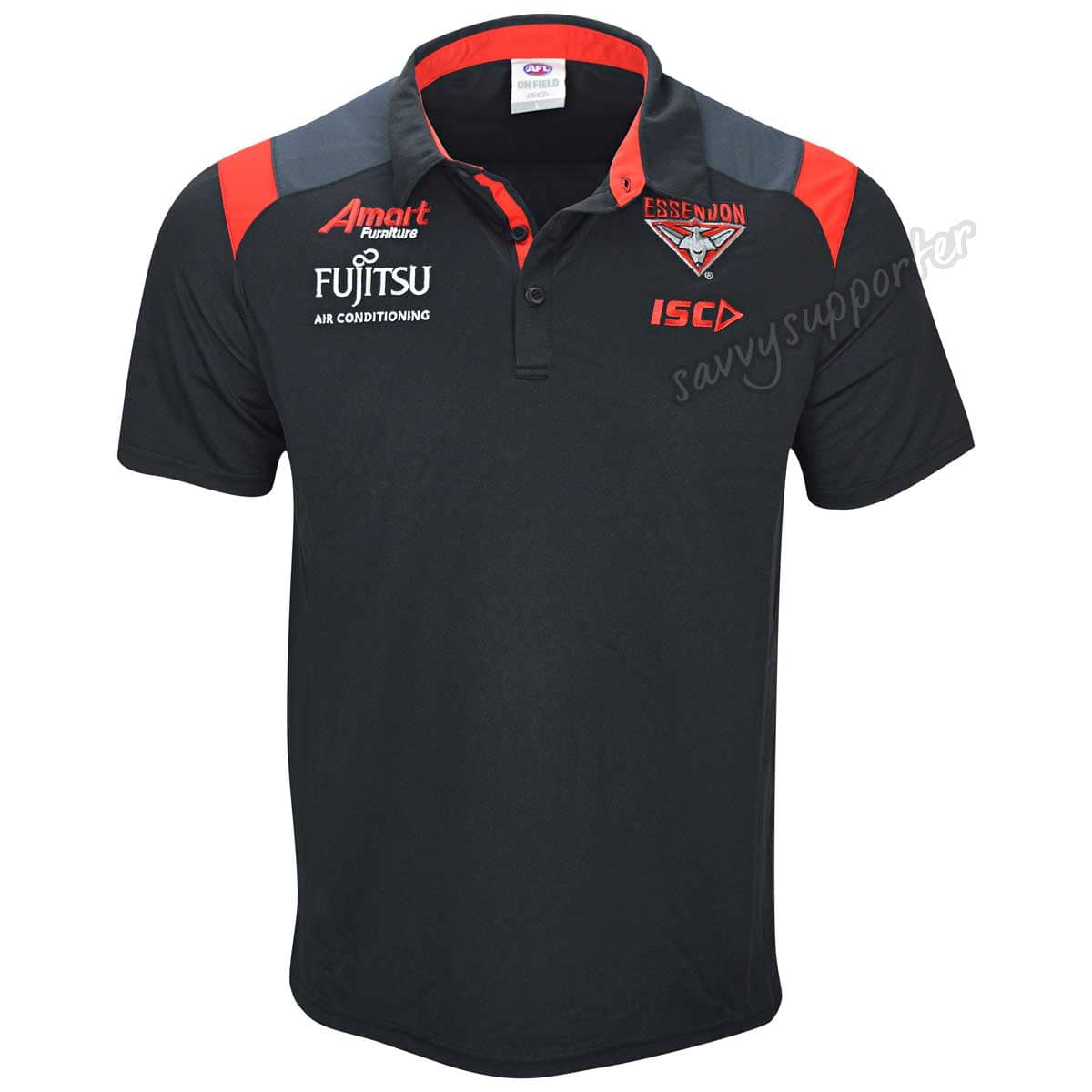 Essendon Bombers AFL Media Polo Shirt