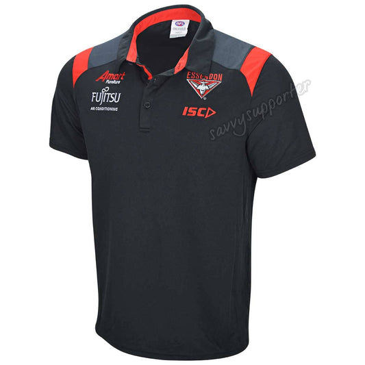 Essendon Bombers AFL Media Polo Shirt