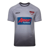 Essendon Bombers AFL Mens Grey Training Shirt