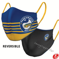 Parramatta Eels NRL Reversible Face Mask