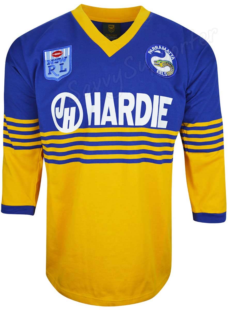 Parramatta Eels NRL 1986 Mens Retro Jersey