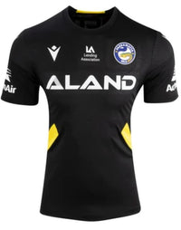 Parramatta Eels 2023 NRL Kids Black Training Shirt