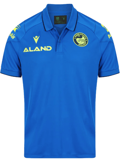 Parramatta Eels 2024 NRL Mens Light Blue Polo Shirt