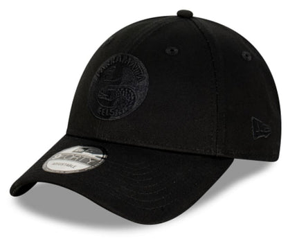 Parramatta Eels NRL New Era 9FORTY Black on Black Snapback Cap
