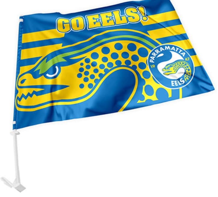 Parramatta Eels NRL Car Flag (x1) **IN STOCK**