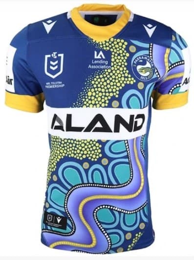 Parramatta Eels NRL Mens Indigenous Jersey