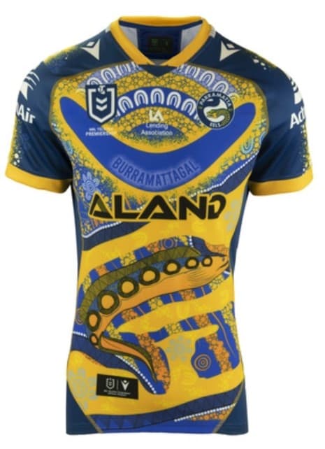 Parramatta Eels Mens NRL Indigenous Jersey