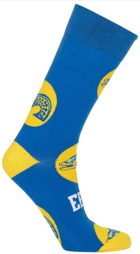 Parramatta Eels NRL Mens Logo Dots Socks Blue