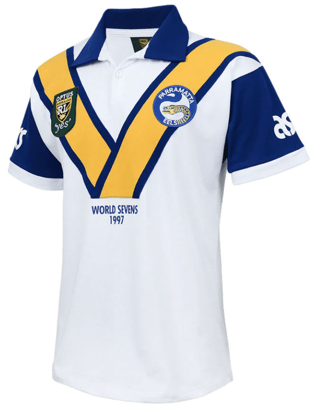 Parramatta Eels 1997 NRL Mens Sevens Retro Jersey