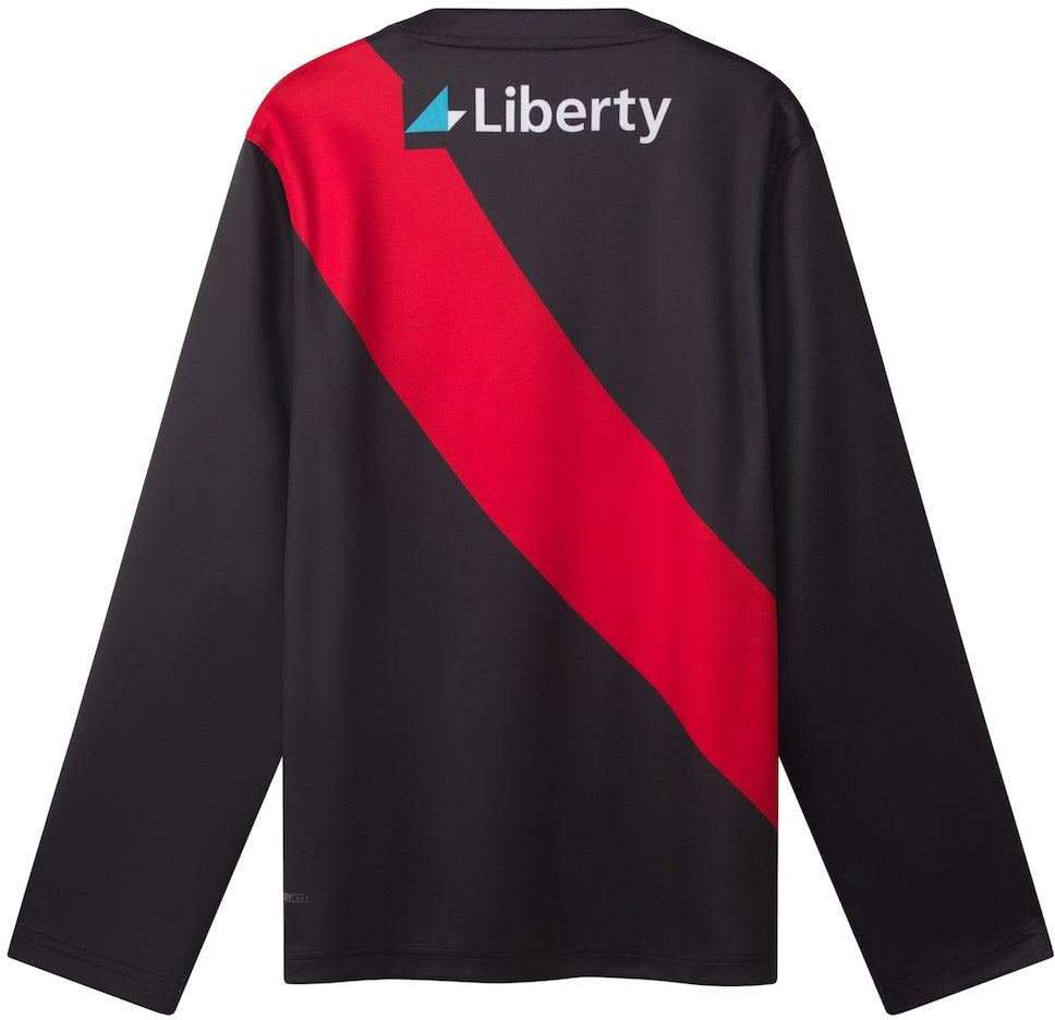 Essendon Bombers 2026 AFL Mens Long Sleeve Home Guernsey