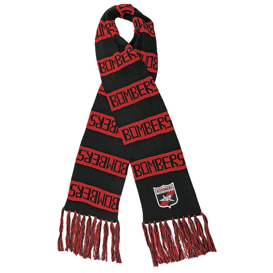 Essendon Bombers 2026 AFL Mens Heritage Bar Scarf