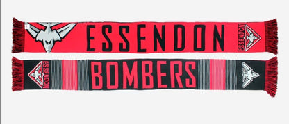 Essendon Bombers AFL Adults Linebreak Scarf