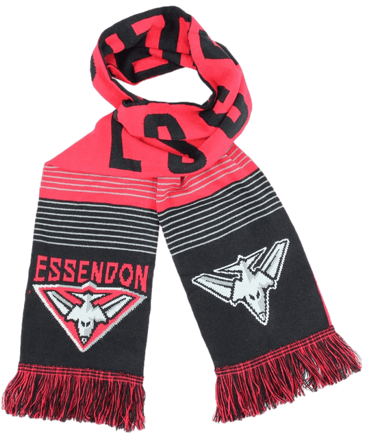 Essendon Bombers AFL Adults Linebreak Scarf