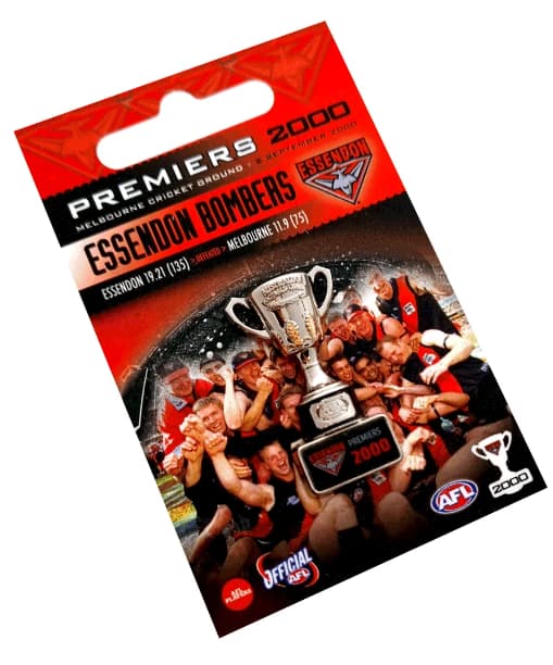 Essendon Bombers AFL 2000 Trophy Keyring